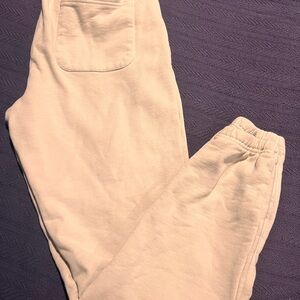 TALENTLESS bone color Sweatpants Sz M